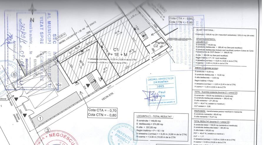 Casă cu 6 camere cu Canalizare în Dămăroaia