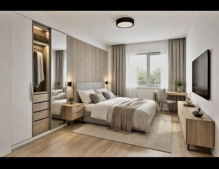 Apartament cu 3 camere decomandat în Exterior Vest