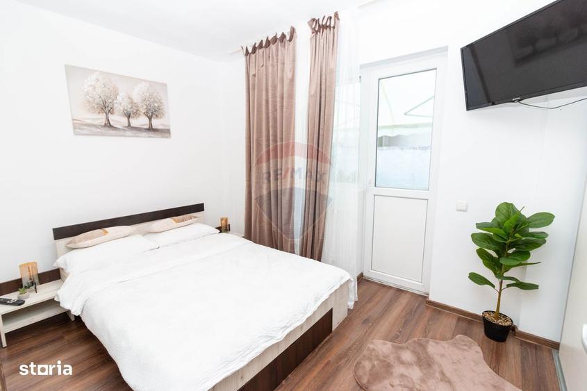 Apartament cu 2 camere, mobilat în Apusului