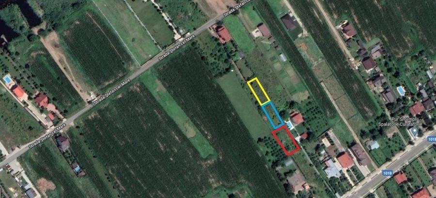 Teren intravilan Snagov / Ciofliceni / 678 mp / D: 52.20 m / comision 0% - 1