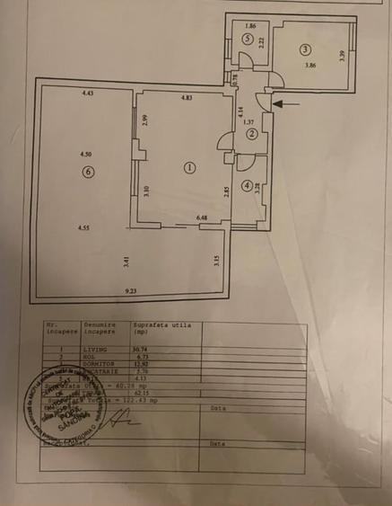 Apartament 2 camere, 62m2, sector 2 - 10
