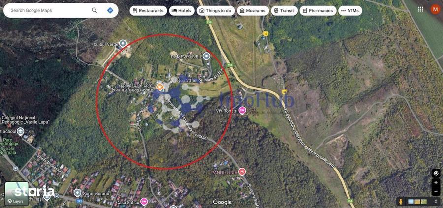 Teren Copou, 1735 mp, Sos. Stefan cel Mare, plan drept - 2