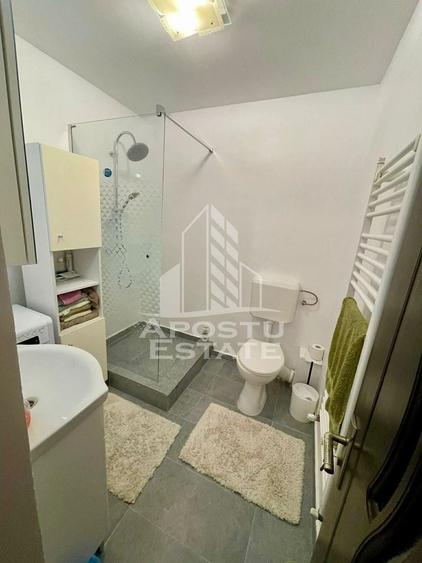 Apartament cu 1 camera, bucatarie inchisa, mobilat, Giroc - 7