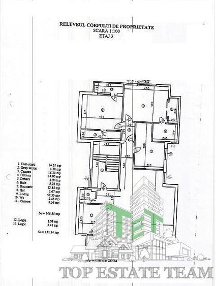 Apartament cu 4 camere de vanzare in zona Arcul de Triumf - 11