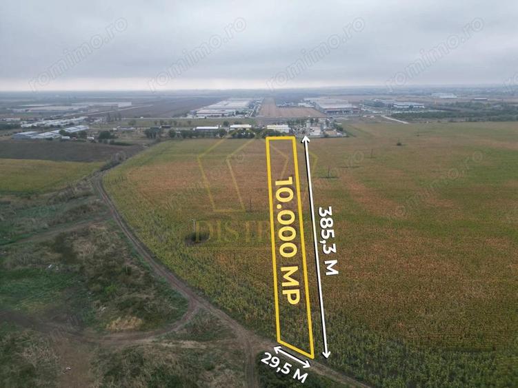 Teren extravilan in zona industriala dezvoltata | Dumbravita - Giarmata - 2