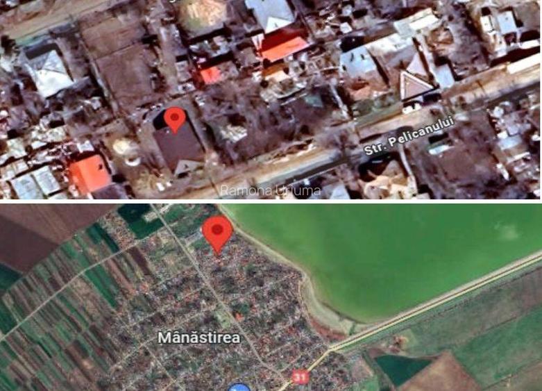 Casa si teren Comuna Manastirea, Jud. Calarasi-id R232070...