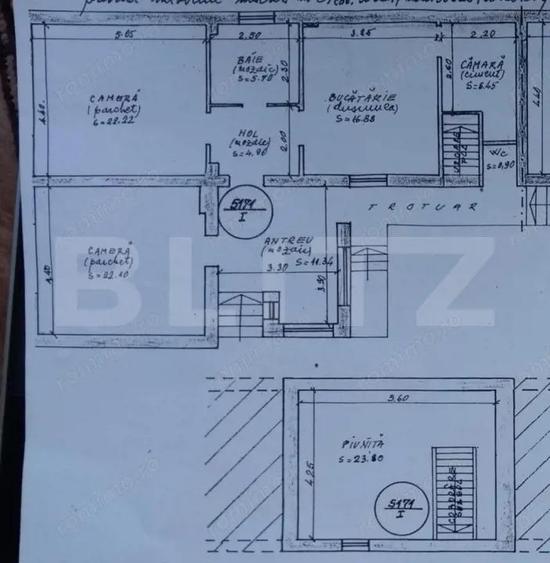 Casa 154 mp, teren 258 mp, zona strazii Bucuresti - 2