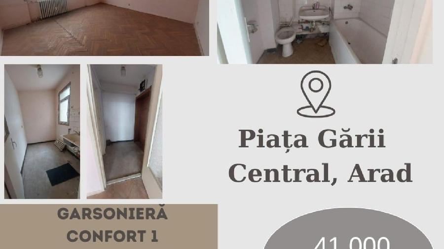 Garsonieră confort 1 sporit 42 mp Piața Gării ~ Central, Arad - 3