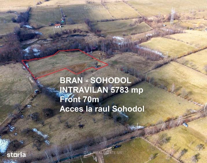 Bran Sohodol,5783 mp,P+E+M-Ideal pensiune /proiect turistic,Comision0% - 7