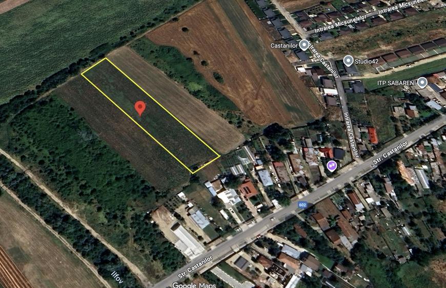 Sabareni - Joita, teren constructii 4750 mp - 1