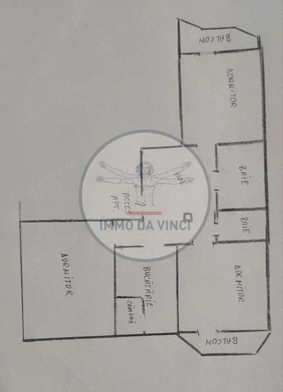 Apartament 3 camere 73mp decomandat Piata Marasti - 6