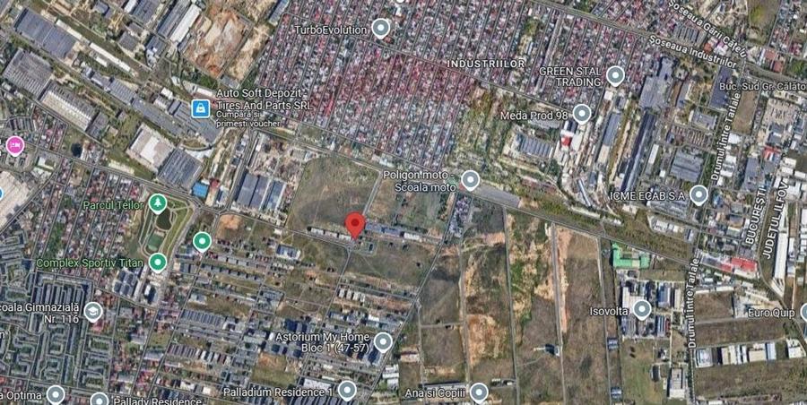 Teren cu autorizatie de constructie in apropierea B-dului Pallady - 2