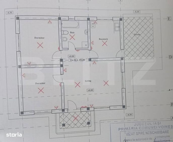 Casa parter cu pod inalt mansardabil Voinesti - 4