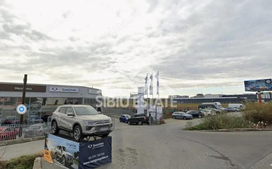 Teren potential showroom, activitati comerciale/industriale Selimbar Teren potential showroom, activitati comerciale/industriale Selimbar