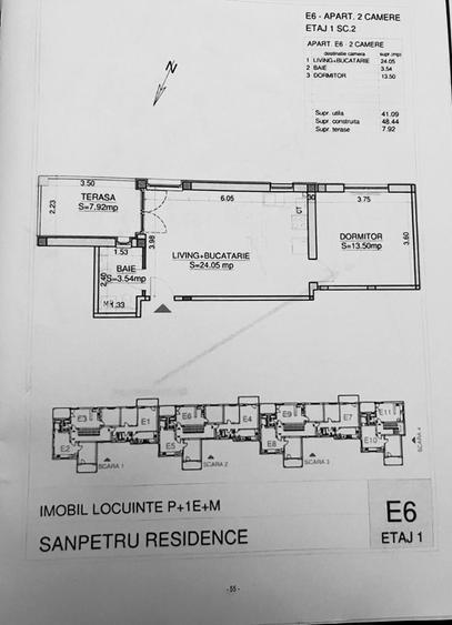 Vand Apartament 2 camere , Sanpetru Residence - 2