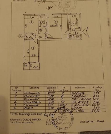 Apartament 3 camere Decomandat| Anvelopat | Parter | AFI Cotroceni - 7