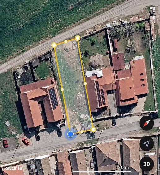 Teren de 540 mp, în Aradul Nou