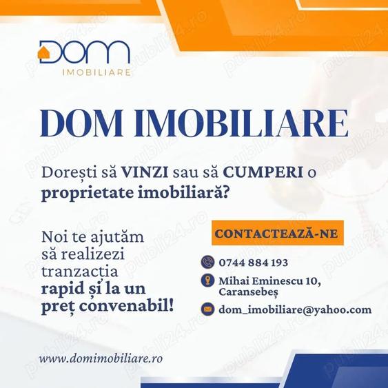 Apartament cu 3 camere semidecomandat în Central