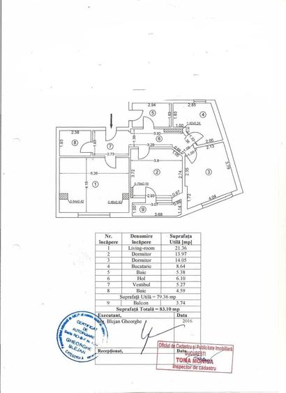 Apartament cu 3 camere decomandat în Alexandru Obregia