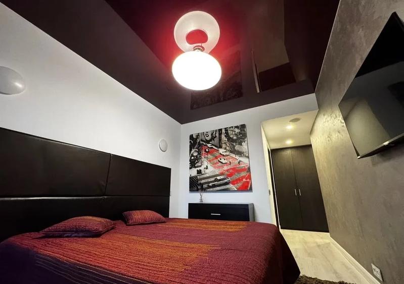 Apartament cu 2 camere semidecomandat, mobilat în Mihai Bravu