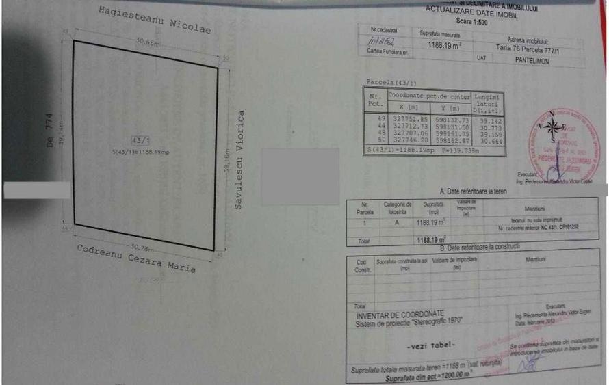 Vand teren casa zona Pantelimon - Strada Olanesti - Sos Cernica - 1