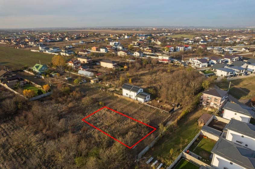 DRAGOMIRESTI-DEAL, TEREN 447 MP, PROIECT DE CASA INCLUS, DESCHIDERE 11 MP! - 7