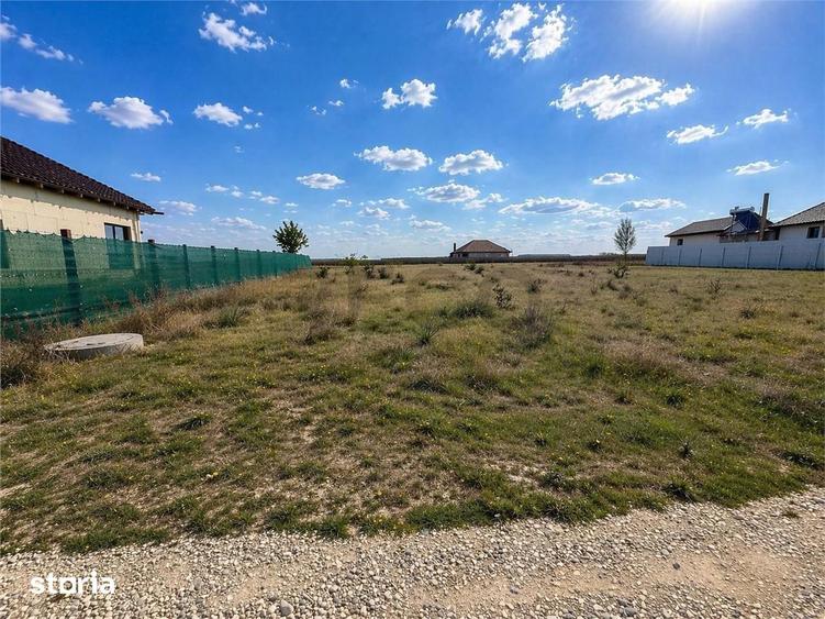 RECO Teren intravilan 500 mp de vanzare in Cheriu, utilitati la strada - 2
