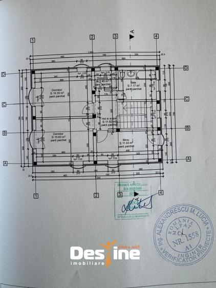 Dobrovat - Casa la Rosu P+1+Pod 129 mp Utili 1000 mp Teren - 18