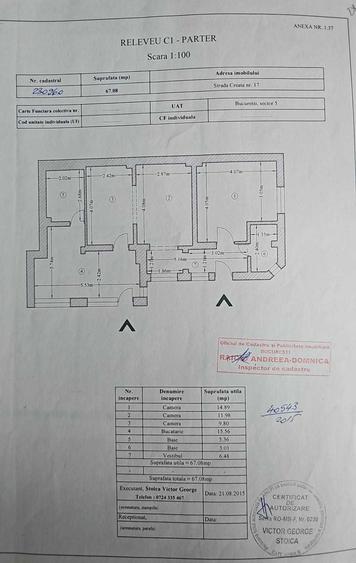 Casa de vanzare P+M Sector 5 Zona 13 Septembrie - Antiaeriana - 1