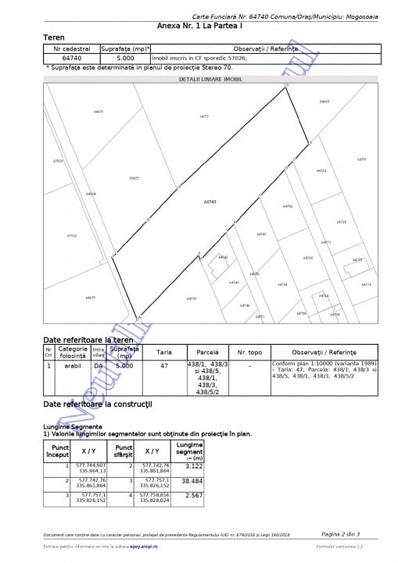 Mogosoaia-Teren 5.000 mp Str. Nichita Stănescu – Pretabil Proiect Imobiliar - 3