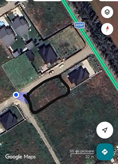 Teren intravilan de vânzare – 592 mp – Vânători | zonă liniștită - 3