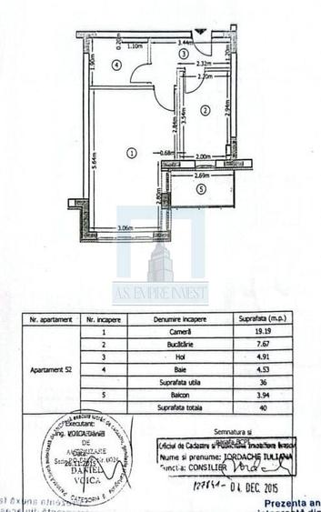 Garsonieră  40 mp + parcare + boxă - zona Avantgarden - 6