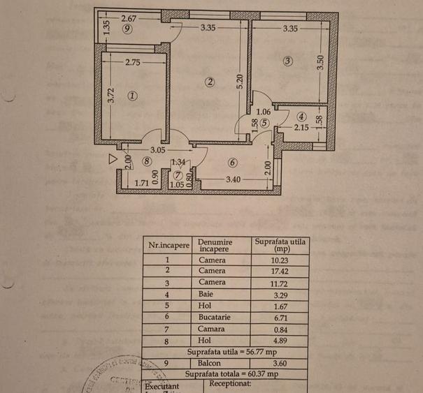 Ocazie! Apartament 3 camere circular Far - 85000 euro - 2