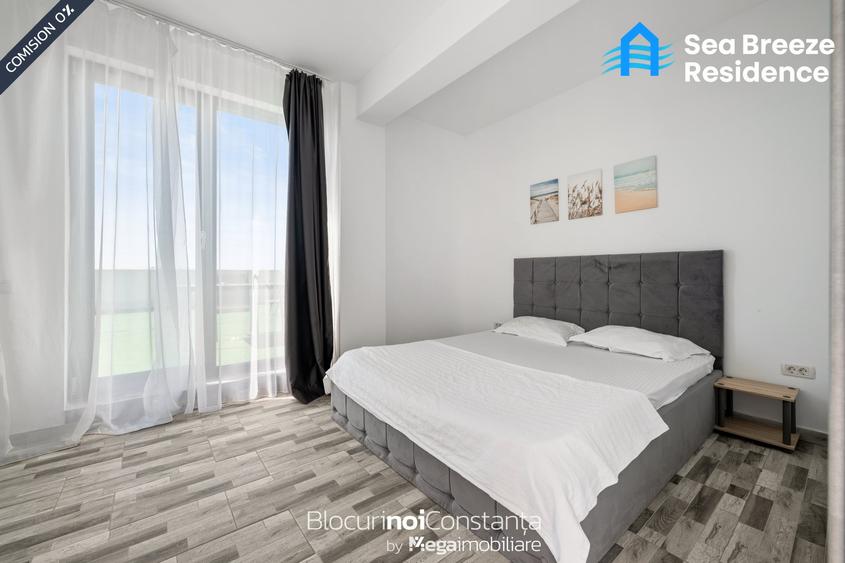 Penthouse cu 2 camere, mobilat în Mamaia-Sat