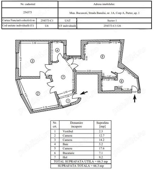 Apartament 3 camere Calea Victoriei Amzei Banului Romana Ultracentral Direct Proprietar - 7