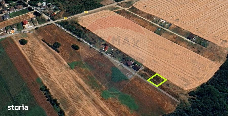 Teren intravilan de vanzare 500 mp, Teghes / Ilfov - 1