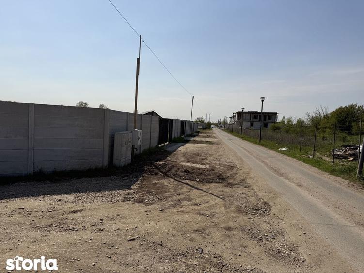 Teren 657 mp deschidere 22 ml Bragadiru toate utilitatile - 1