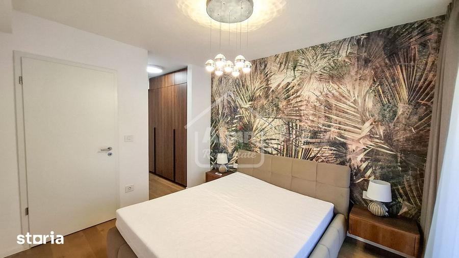 Apartament cu 2 camere decomandat, mobilat în Blumăna