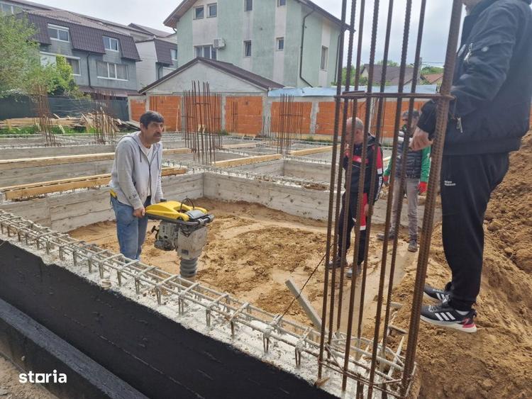 Super locatie, padure Rosu, vila in constructie 290 mp , teren 580 mp, - 6