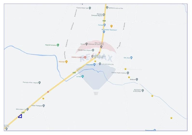 Teren 1 503 mp de vânzare, Nojorid , Soseaua DN79 - 3