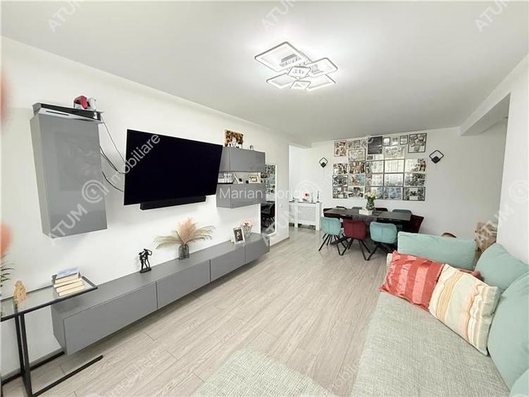 Apartament 3 camere mobilat si utilat 75 mp cu pod si loc parcare