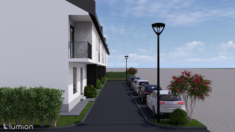 Casa P+1+Pod inalt. 4 cam. Util 107mp. Teren 148mp