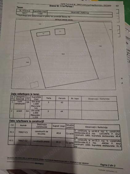 Vand Casa cu teren 2000mp DN 71 Cuza Voda, Dambovi?a - 4