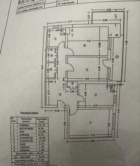 Apartament 3 camere - 7