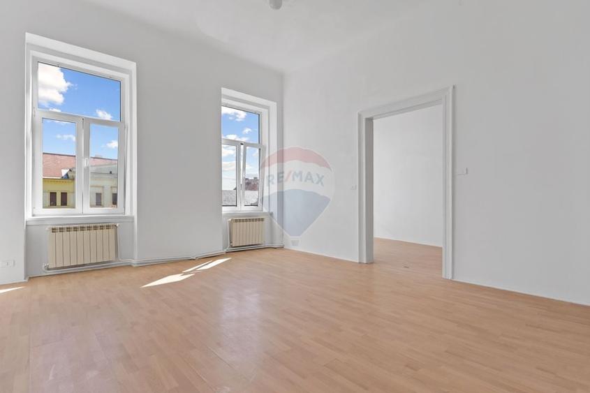 Apartament 3 camere, nemobilat, prima inchiriere-central - 3