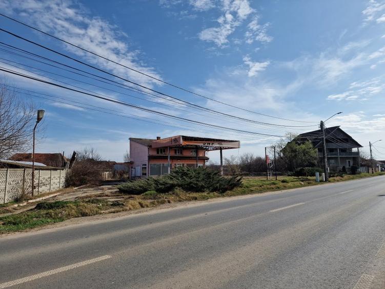 Gataia - DN 58B- Central-Statie Carburant- 1500mp- 65m Front stradal - 4