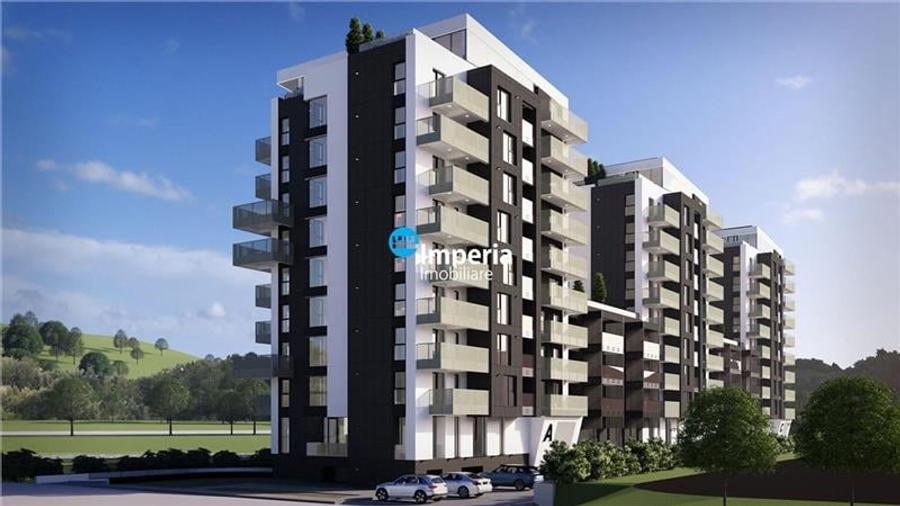 Penthouse 3 camere cu terasa,141.07 mp,bloc nou,zona Nicolina Selgros - 1