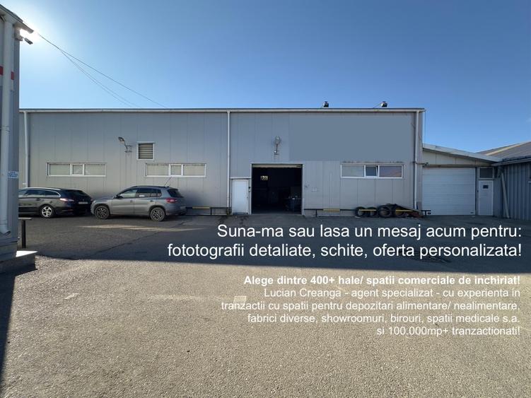 Hala 1023mp, depozit, putere mare instalata, str. Aurel Vlaicu - 1