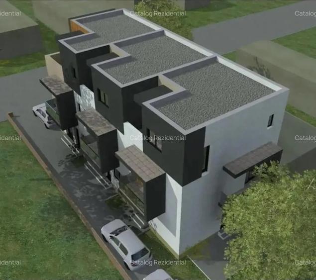 Triplex superb cu 3 apartamente individuale pe 2 nivele P+1+2E in Bucurestii Noi - 4