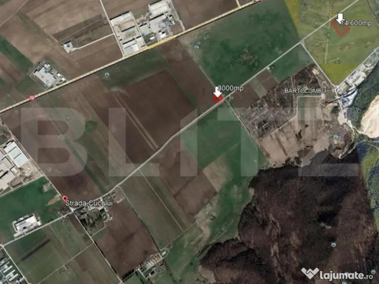Teren de 3000mp in Bartolomeu, zona industriala - 1